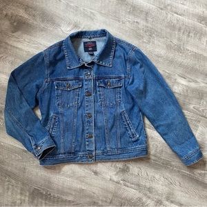 Vintage Faded Glory Denim Jean Jacket 1990’s Style Medium